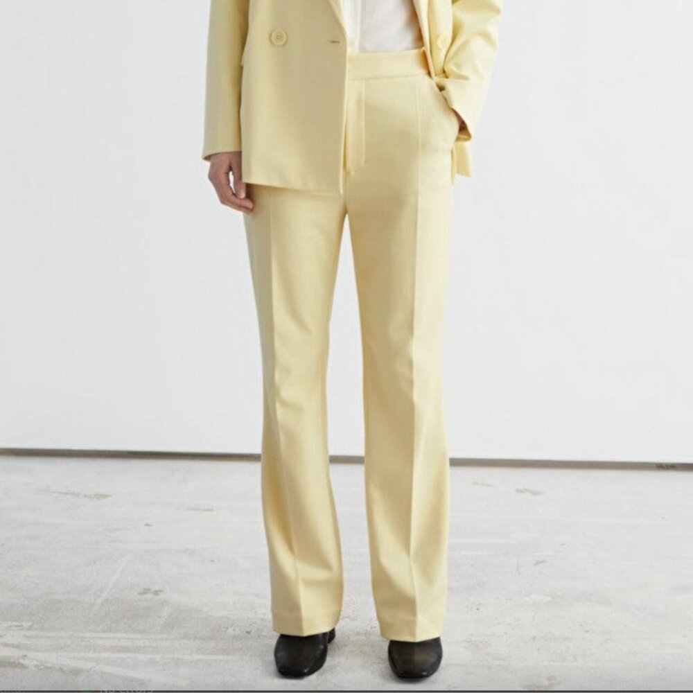 & Other Stories Butter Yellow Pants